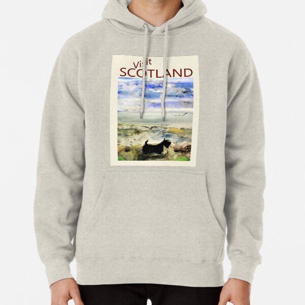 Scottie Dog 'Visit SCOTLAND' Pullover Hoodie