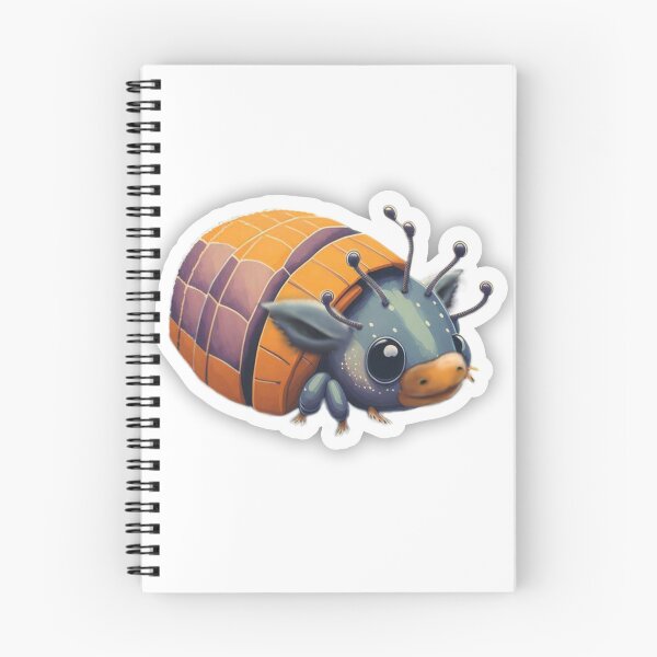 Aperçu de l'œuvre Isopode de vache laitière, isopode de vache laitière coloré Sticker créée et vendue par YourDreamyDesign.