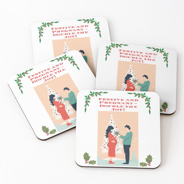 Item preview, Festive and Pregnant – Double the Joy designed and sold by Mechanical-Artt.
