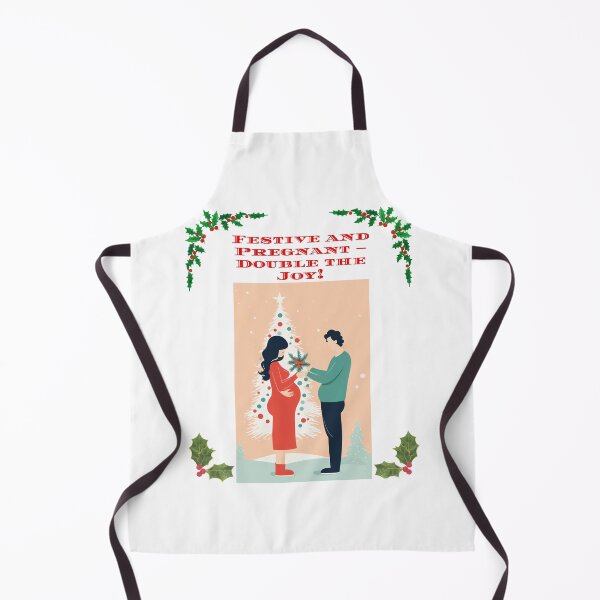 Item preview, Festive and Pregnant – Double the Joy designed and sold by Mechanical-Artt.