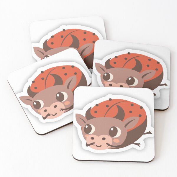 Item preview, Dairy Cow Isopod, dairy cow isopod colorful Sticker designed and sold by YourDreamyDesign.