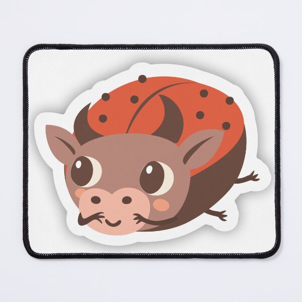 Item preview, Dairy Cow Isopod, dairy cow isopod colorful Sticker designed and sold by YourDreamyDesign.