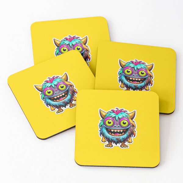 Item preview, Monster party in a riot of colors designed and sold by digistampdesign.