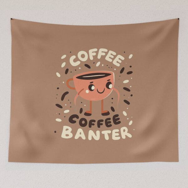 Item preview, "Playful 'Coffee Banter' Mug " designed and sold by AI-volution.