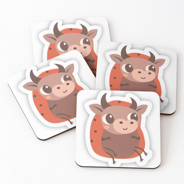 Item preview, Dairy Cow Isopod, dairy cow isopod colorful Sticker designed and sold by YourDreamyDesign.