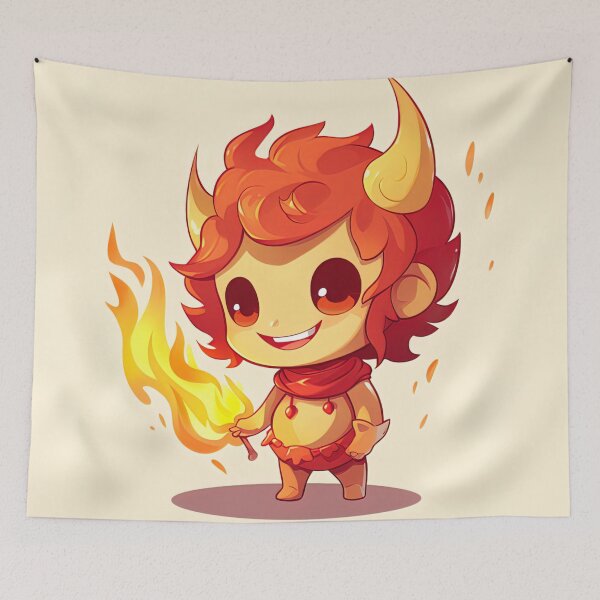 Item preview, Ifrit | cute style designed and sold by ComicsFactory.