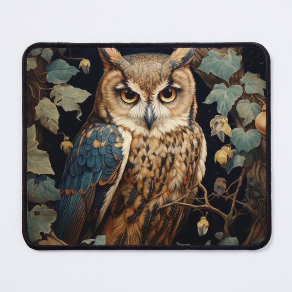 Item preview, Owl Sitting on an Oak Tree Branch designed and sold by Hartbecke.