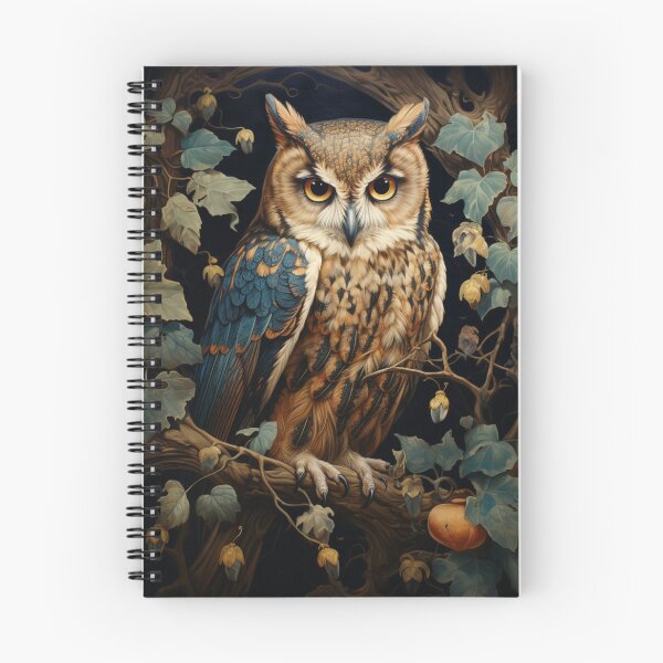 Item preview, Owl Sitting on an Oak Tree Branch designed and sold by Hartbecke.