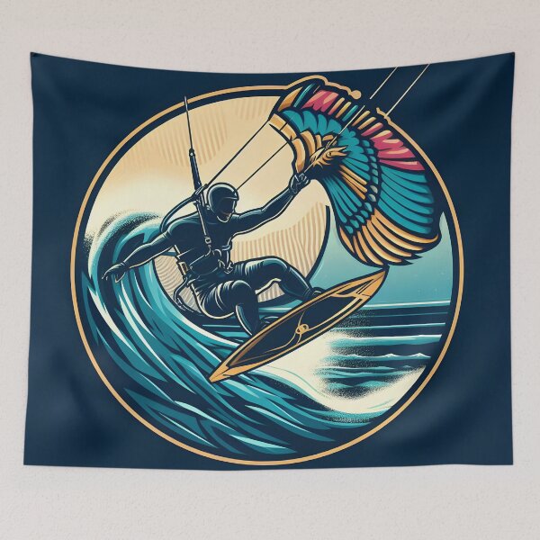 Item preview, kiteboarding designed and sold by InnovaDigital.