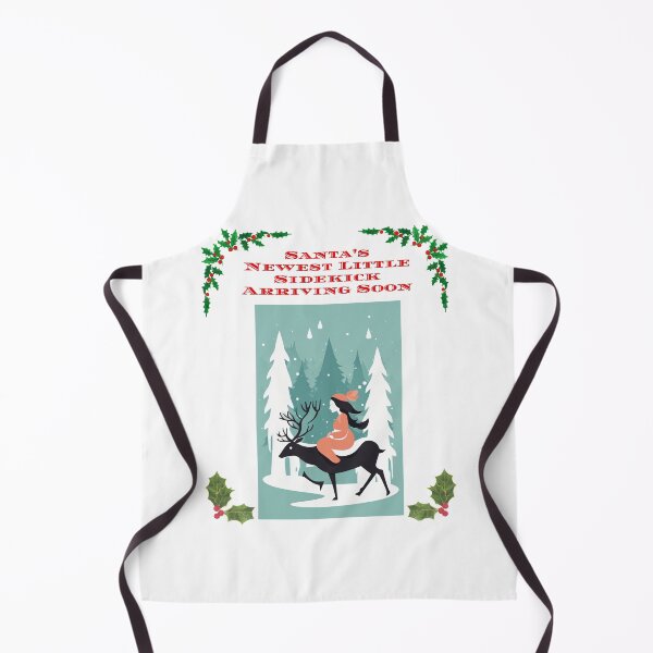 Item preview, Santa's Newest Little Sidekick Arriving Soon designed and sold by Mechanical-Artt.