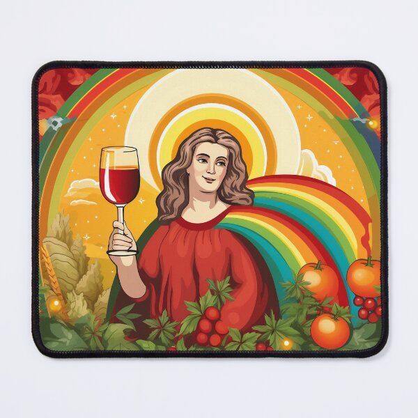 Item preview, Rainbow Mary Wishing You A Rainbow Christmas designed and sold by KAREIDAS.