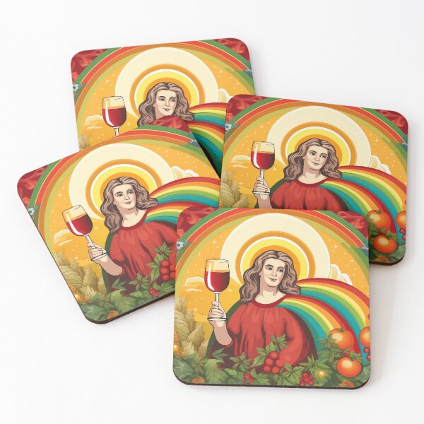 Item preview, Rainbow Mary Wishing You A Rainbow Christmas designed and sold by KAREIDAS.