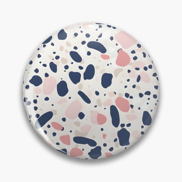 Item preview, Navy and Pink Terrazzo designed and sold by peachculture.