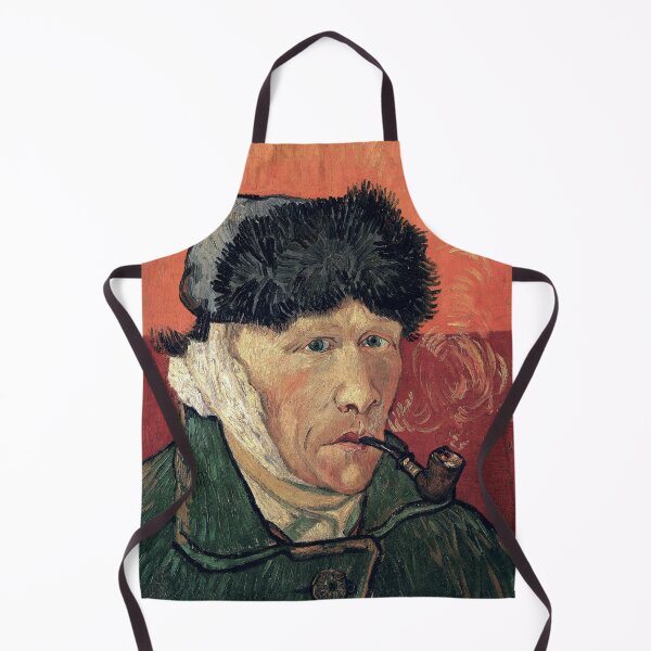 Item preview, Self-Portrait with Bandaged Ear and Pipe designed and sold by Suzana Djordjevic.