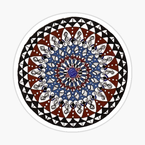 Rescue Mandala Sticker