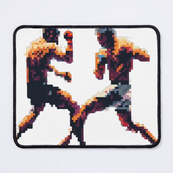 Item preview, 8-bit intense MMA fight digital art designed and sold by Martial-Art-23.