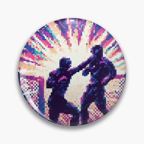 Item preview,  8-bit MMA, cage fight dramatic battle designed and sold by Martial-Art-23.