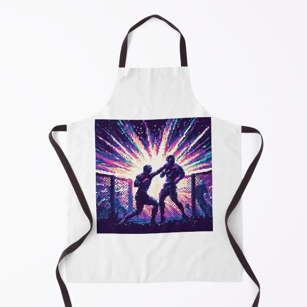 Item preview, 8-bit MMA, cage fight dramatic battle designed and sold by Martial-Art-23.