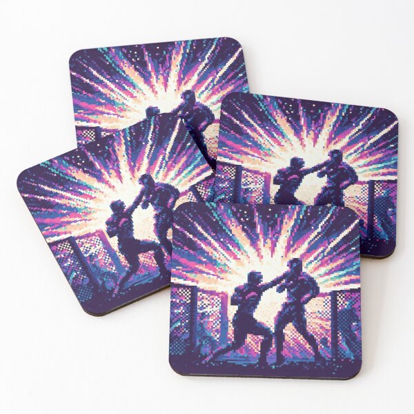 Item preview,  8-bit MMA, cage fight dramatic battle designed and sold by Martial-Art-23.