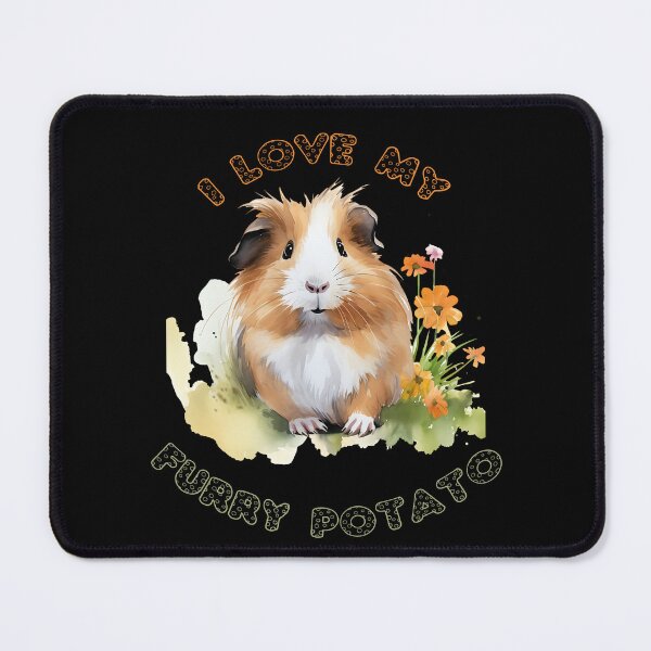 Item preview, Furry potato funny gifts for guinea pig fans designed and sold by ABCreativeShop.