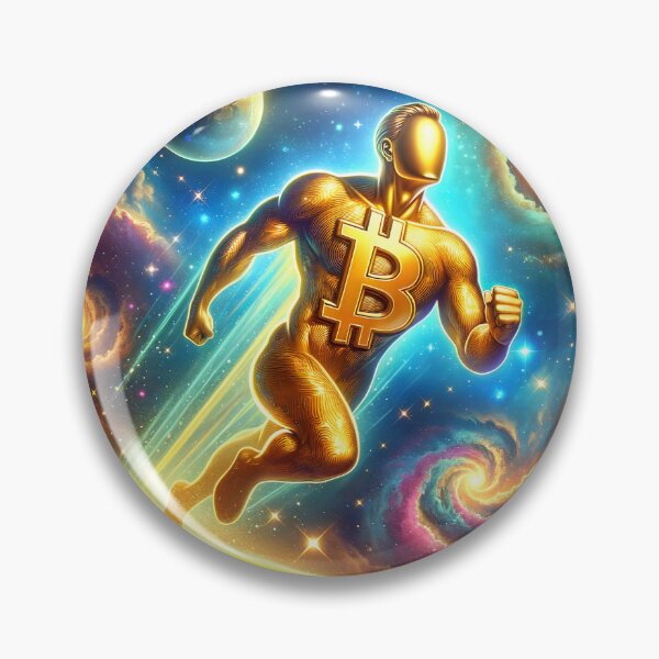 Item preview, Galactic Bitcoin Voyager designed and sold by Ultraviolet1337.