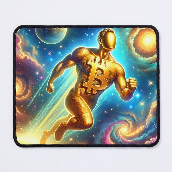 Item preview, Galactic Bitcoin Voyager designed and sold by Ultraviolet1337.