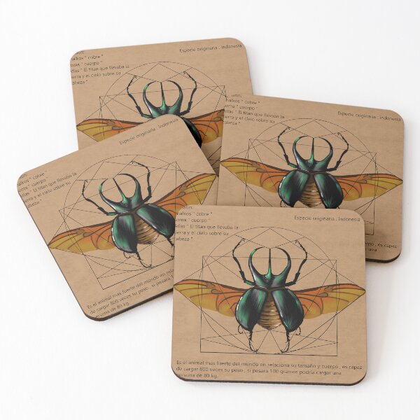 Item preview, chalcosoma atlas designed and sold by Johnmonsters.