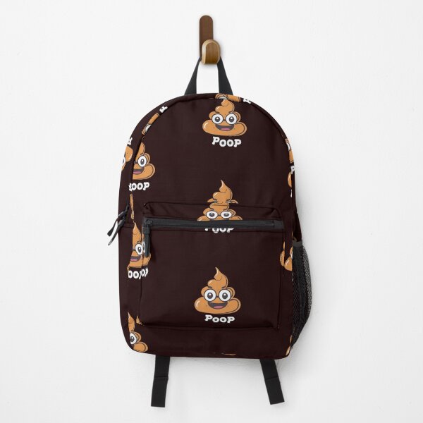 Item preview, poop on a black background with the inscription:) designed and sold by Anna Stim.