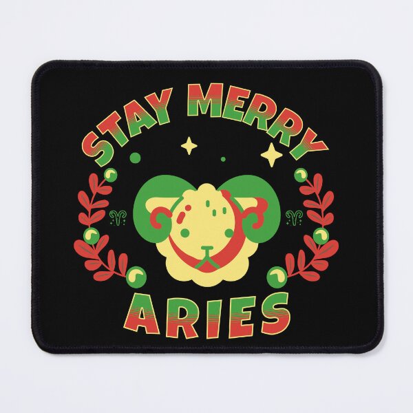 Item preview, Stay Merry Aries Zodiac designed and sold by HaileyLow.