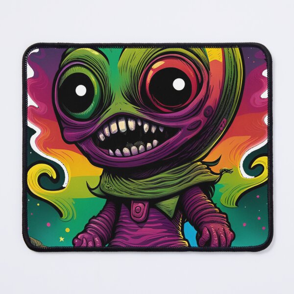 Artikelvorschau, alienlove 93 good mood lucky funny skull rainbow hero entworfen und verkauft von alienlove-8.