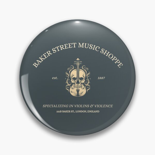Item preview, Baker St. Music Shoppe designed and sold by Cozy Nerdy Things.