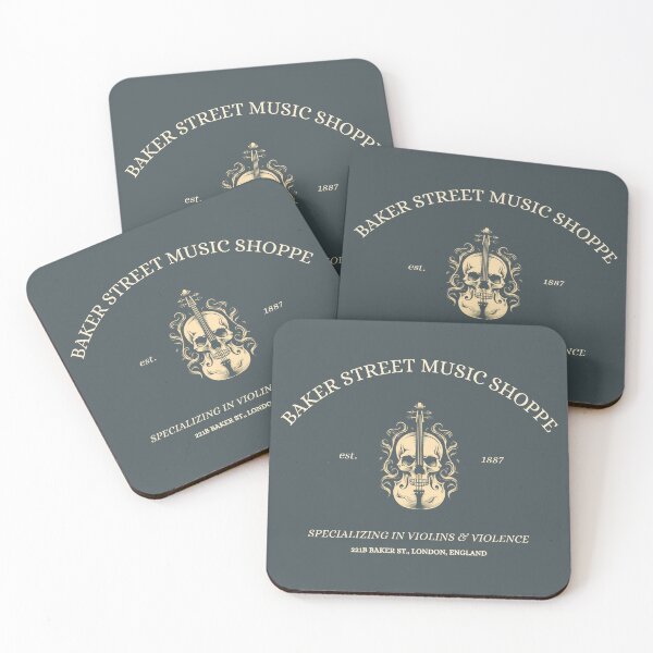 Item preview, Baker St. Music Shoppe designed and sold by Cozy Nerdy Things.