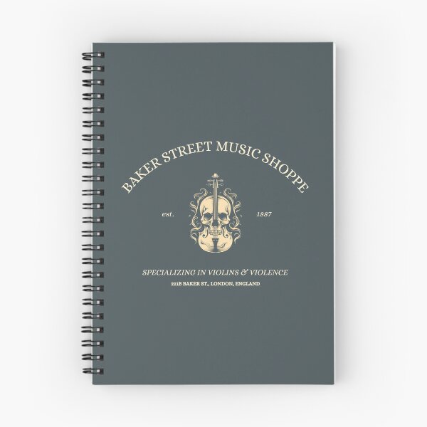 Item preview, Baker St. Music Shoppe designed and sold by Cozy Nerdy Things.