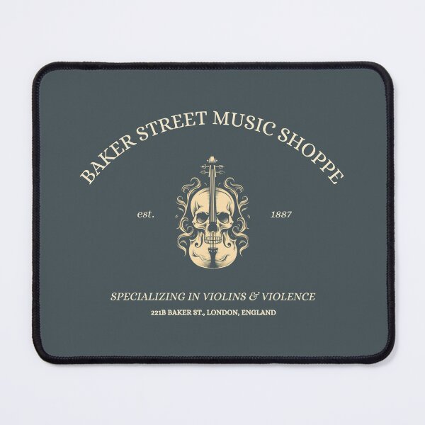 Item preview, Baker St. Music Shoppe designed and sold by Cozy Nerdy Things.