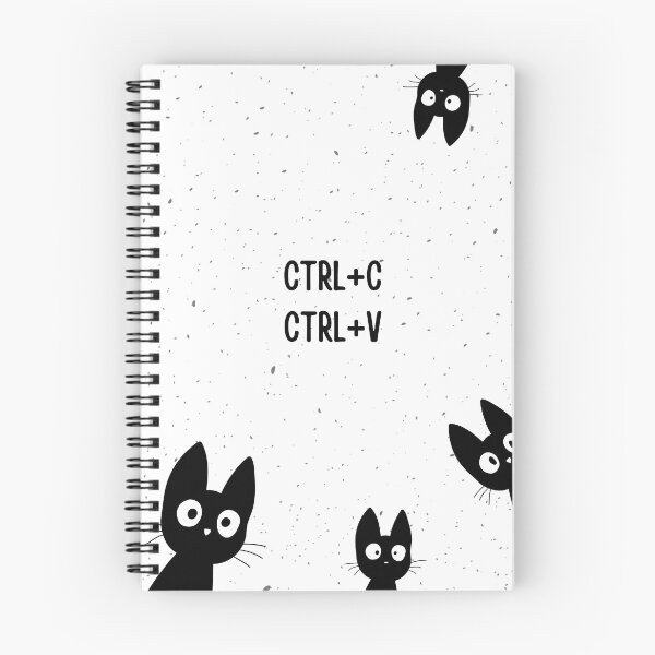 Item preview, CTRL+C CTRL+V cute cat stickers designed and sold by GREENGLOWGOODS.
