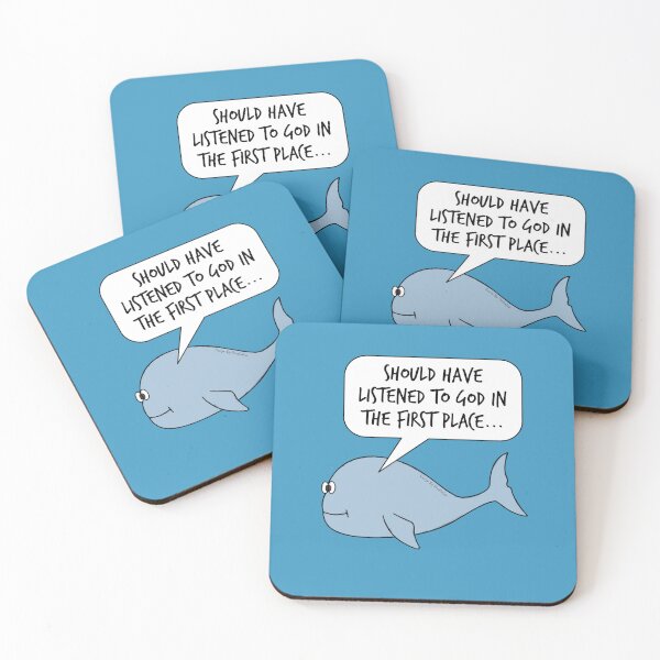 Item preview, Jonah And The Whale Church Funny designed and sold by doodlerob.