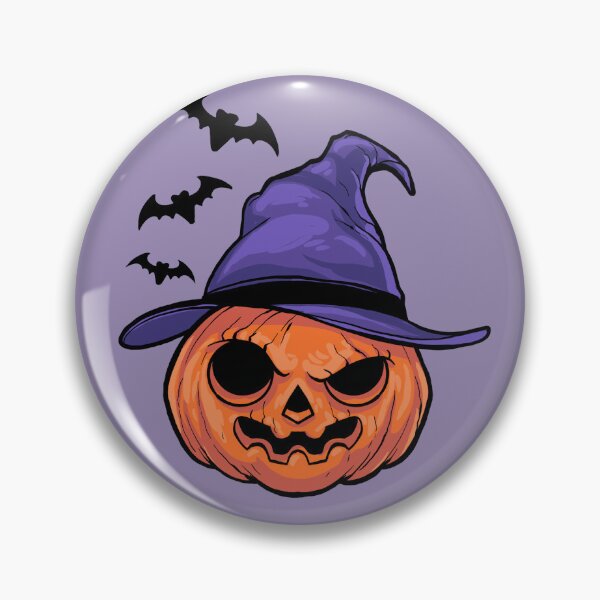 Item preview, Pumpkin witch and her bats designed and sold by KrowzArt.