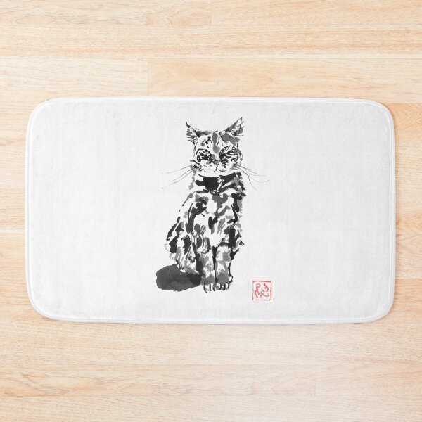 Item preview, suspicious cat designed and sold by pechane.
