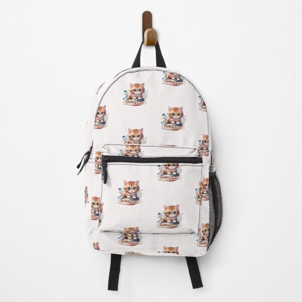 Item preview, Pawsitively Bookish Cat designed and sold by HappyLifeCreate.