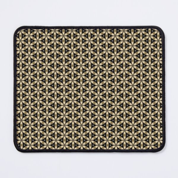 Item preview, Black and Gold Arabesque Pattern - Gold accents designed and sold by PatternBouquet.