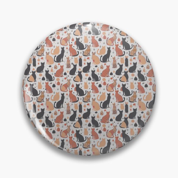 Item preview, Colorful Cats Pattern designed and sold by GoodSamSupplyCo.