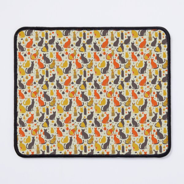 Item preview, Colorful Cats Pattern designed and sold by GoodSamSupplyCo.