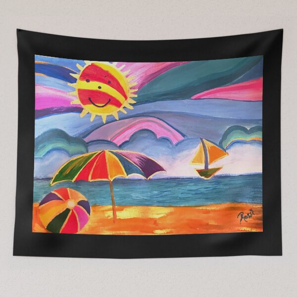 Item preview, Fun in the summer sun designed and sold by Rossi Fine Art Gallery.