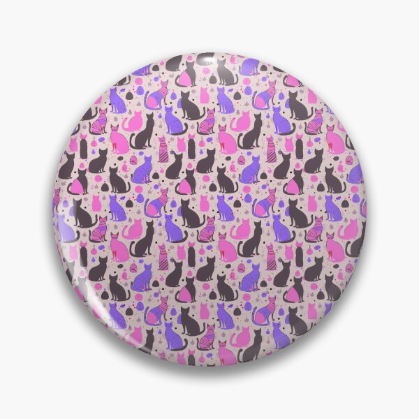 Item preview, Colorful Cats Pattern designed and sold by GoodSamSupplyCo.