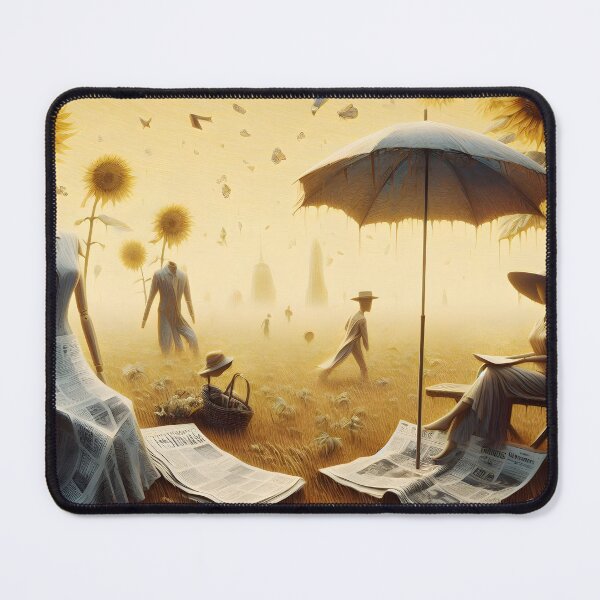 Item preview, Vintage Surrealism Sunflowers designed and sold by AdemadMorf.