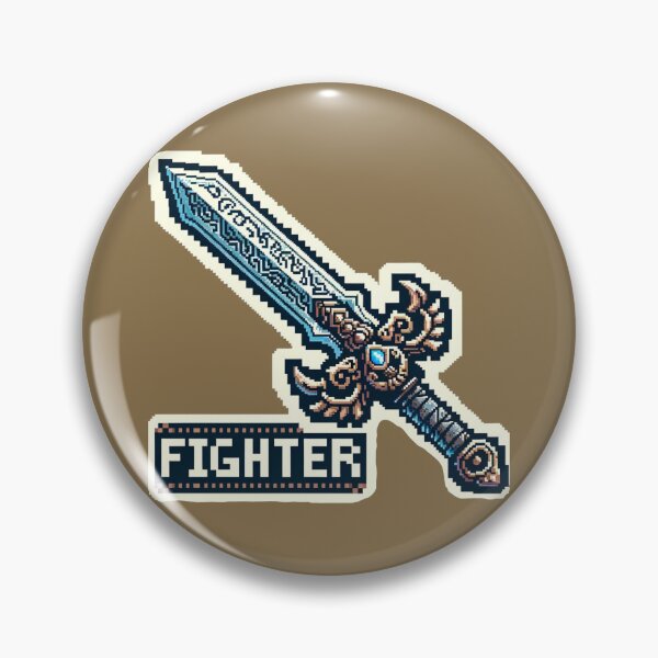 Item preview, Pixel Fighter designed and sold by NeatSplash.