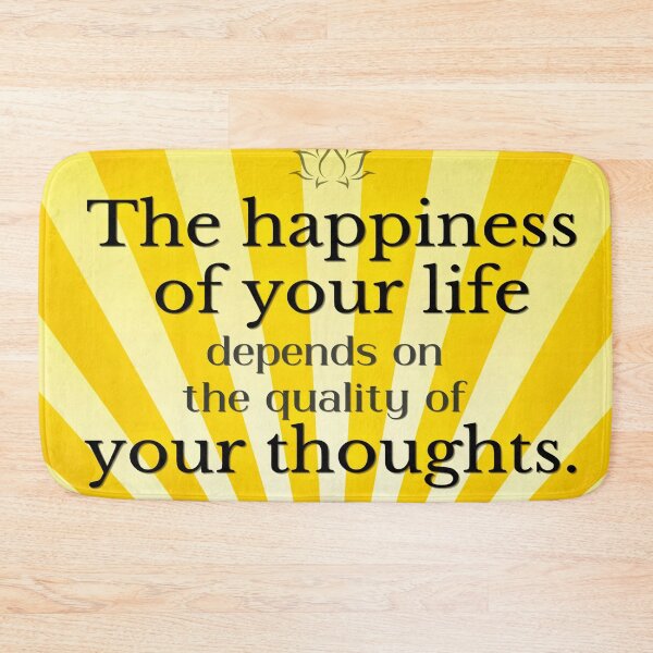 Item preview, The Quality of Your Thoughts designed and sold by gleefulme.