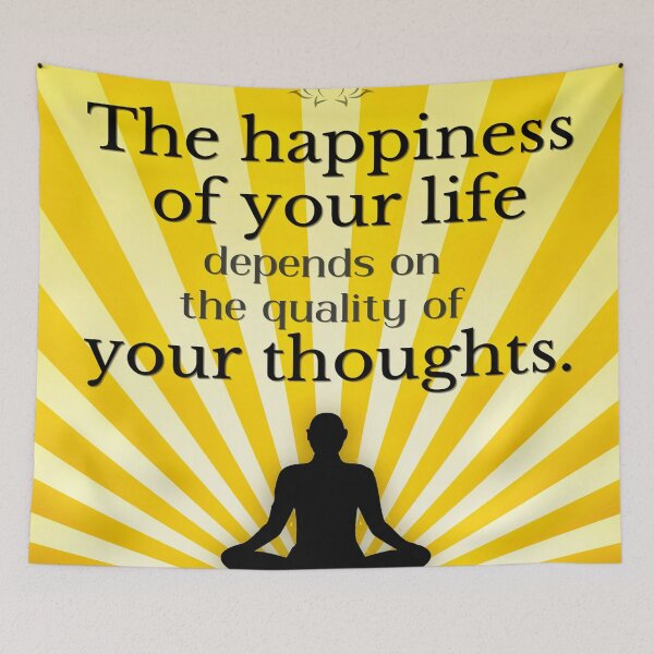 Item preview, The Quality of Your Thoughts designed and sold by gleefulme.
