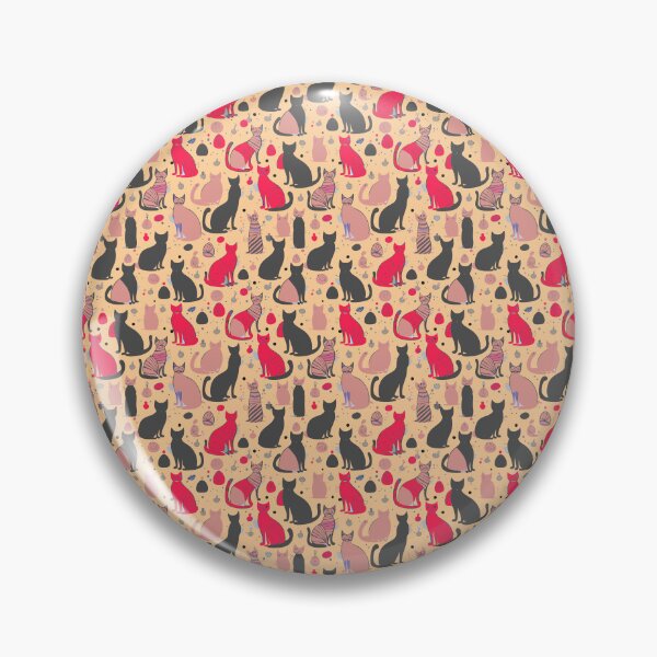 Item preview, Colorful Cats Pattern designed and sold by GoodSamSupplyCo.