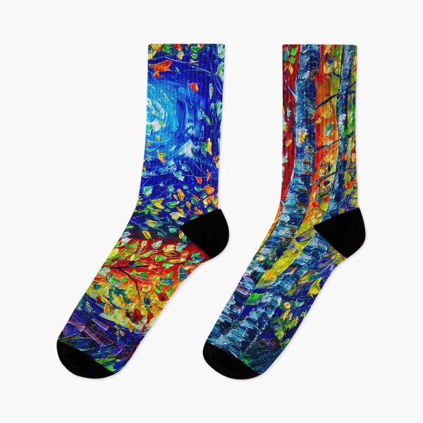 Item preview, Moonlight Sonata With Aspen and Birch Trees - A Palette Knife Masterpiece designed and sold by Rocky Mountain Artistry.